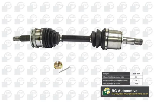 Drivaxel BGA DS6101L