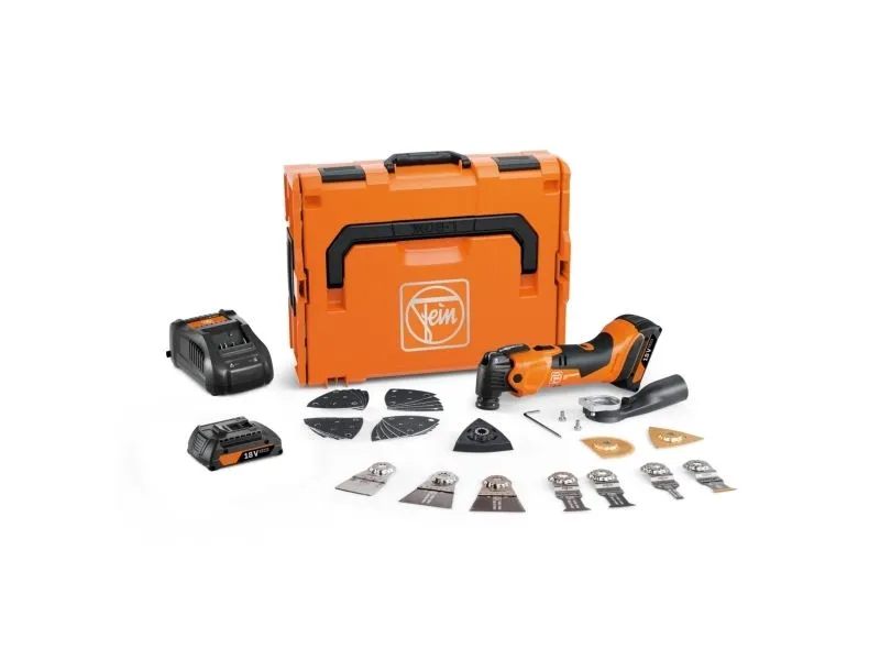 Fein MultiMaster AMM 500 Plus Top AS Multiverktyg med batteri och laddare (#5352)
