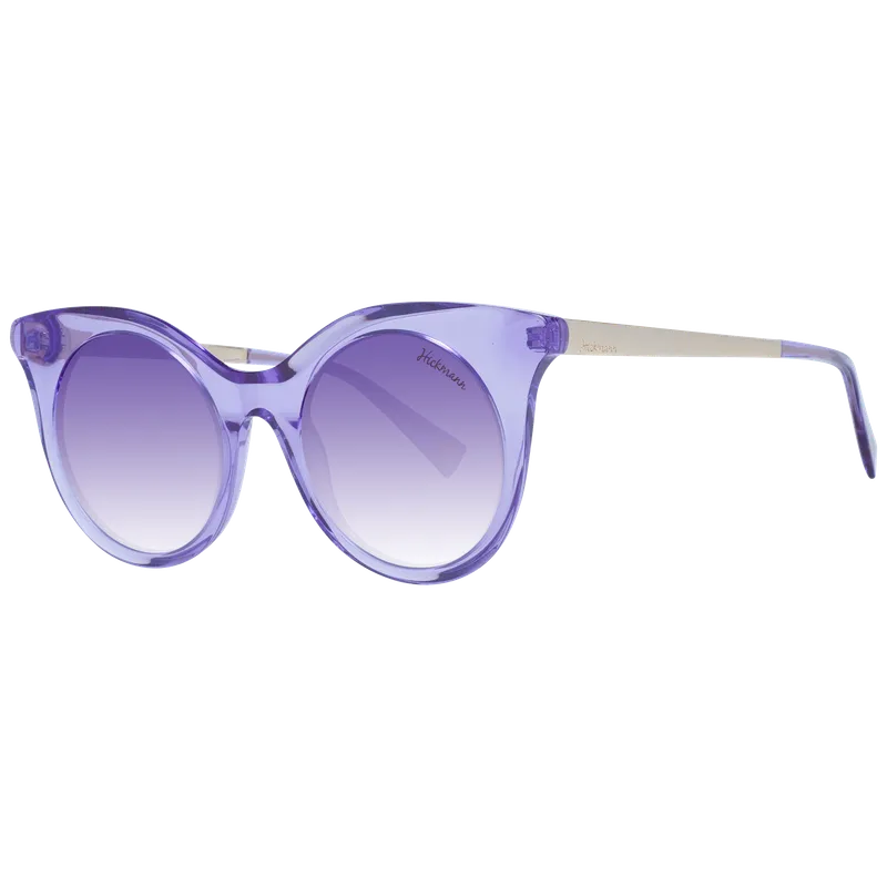 Ana Hickmann Fjärilsform Solglasögon i Lila (#2270)
