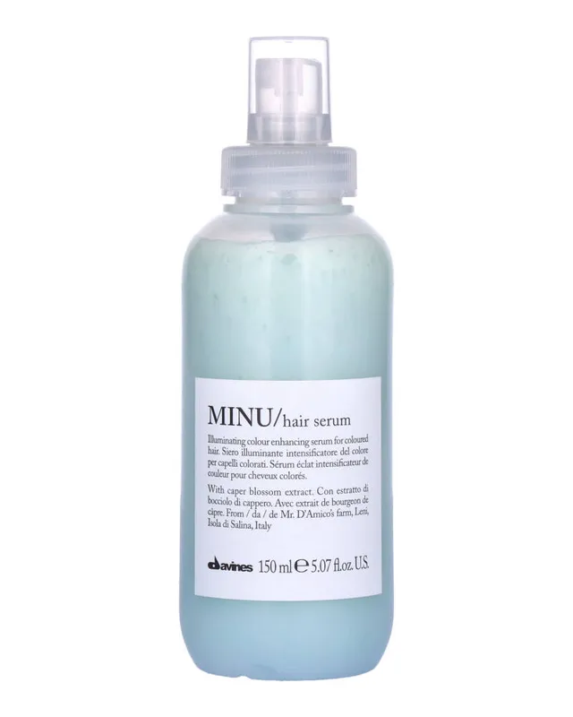 Davines, Essential Minu Hair Serum glansgivare för färgat hår
