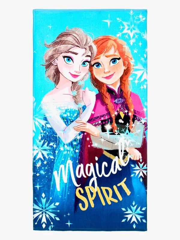 Disney Frozen Handduk 100% Bomull, Blå