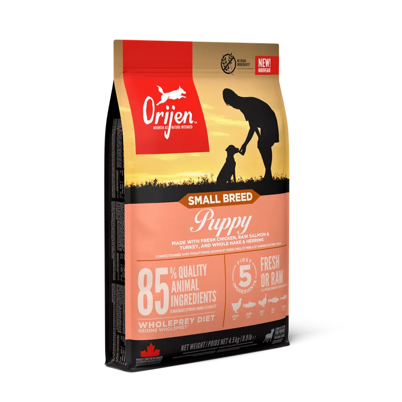 Orijen Dog Puppy Small Breed Poultry & Fish Torrfoder till Valp