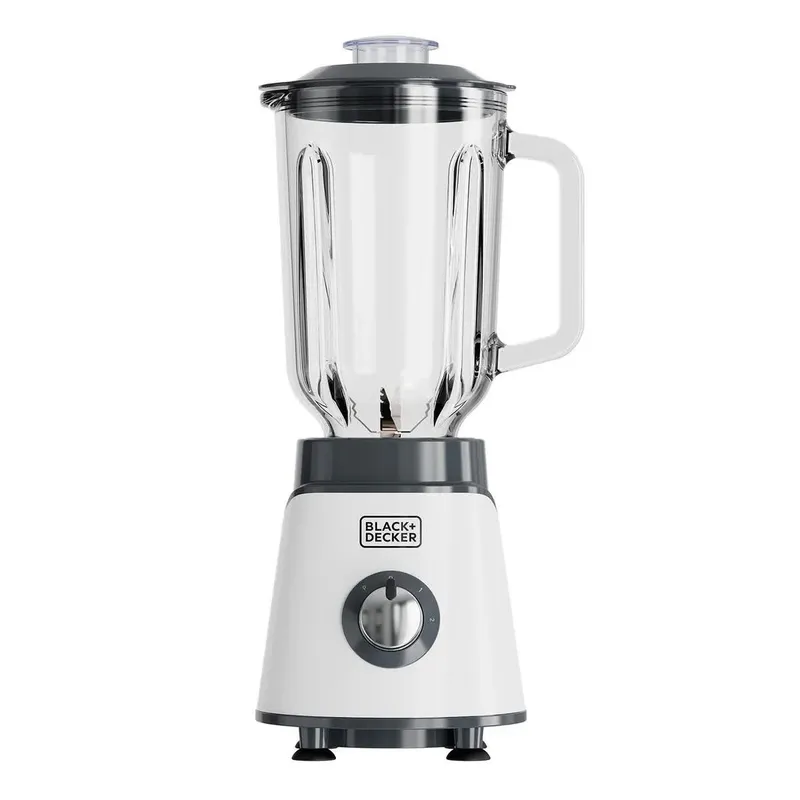 Black & Decker Mixer Jar Blender 1000W White - 1000 W