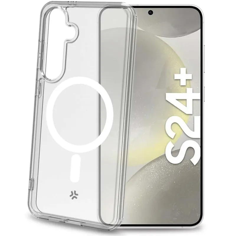 Celly Mobilskal till Galaxy S24 Plus Magsafe Gelskin - Transparent