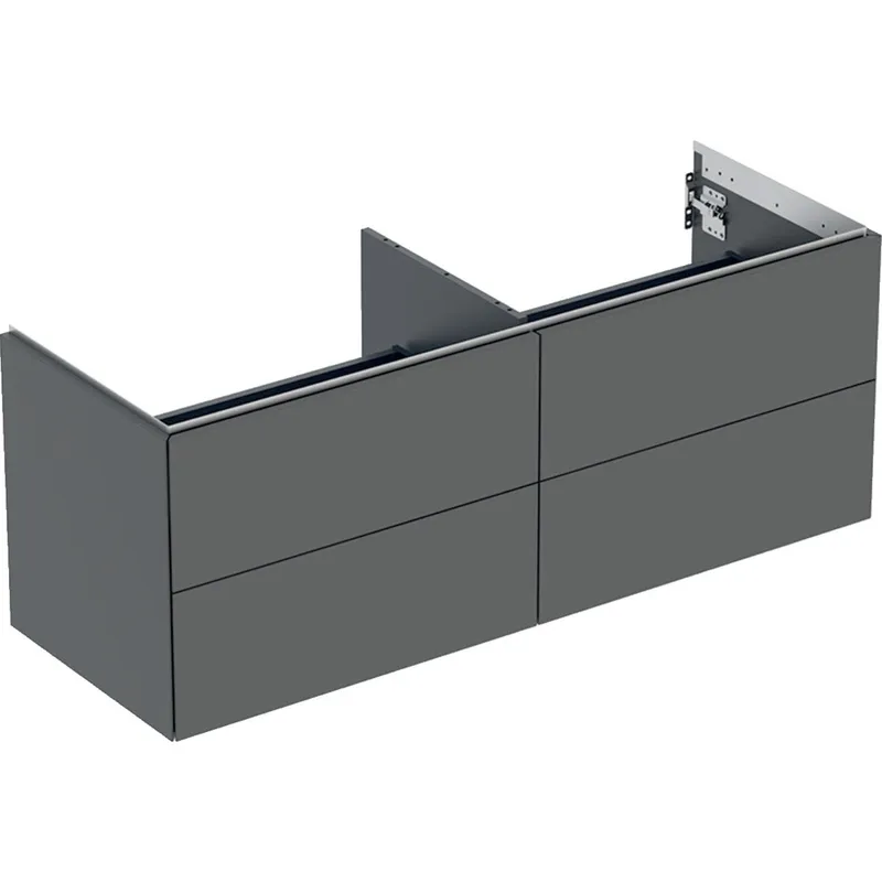 Geberit ONE 505.266.00.3 Kommod med 4 lådor, 135 x 47 cm Lava