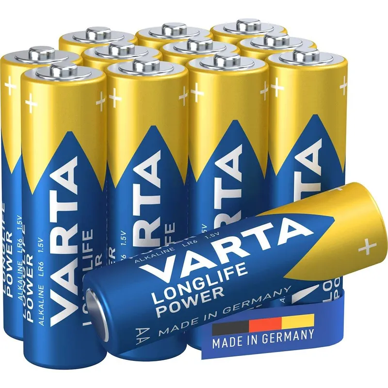 Varta Longlife Power AA-batteri LR06 12-pack