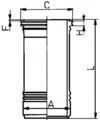 Cylinderfoder KOLBENSCHMIDT 88429110