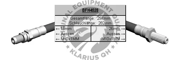 Bromsslang QUINTON HAZELL BFH4528