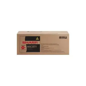 Sharp toner MXC35TY original gul 6 000 sidor