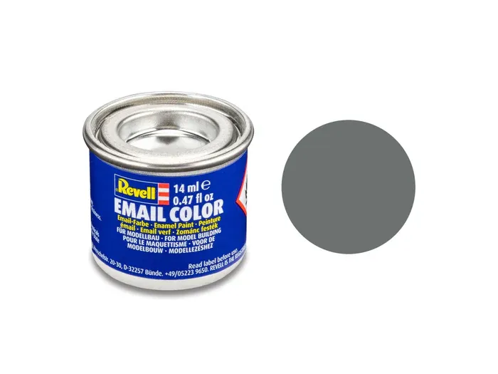 Matt ”Mouse Gray” - 47 - RAL 7005 - Emaljfärg - Revell