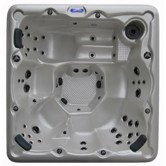 Utespa DenForm 61 Quartz White 49 Jets Spabad för 6 Personer