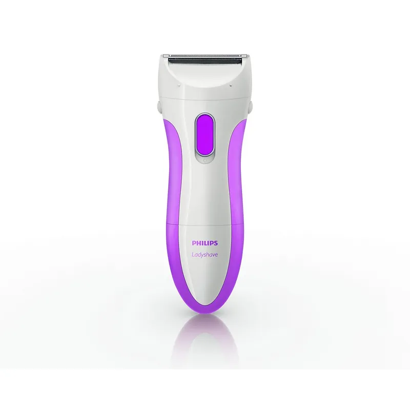 Philips HP6341/00 damrakapparat med enkel skärfolie SatinShave Essential, rosa