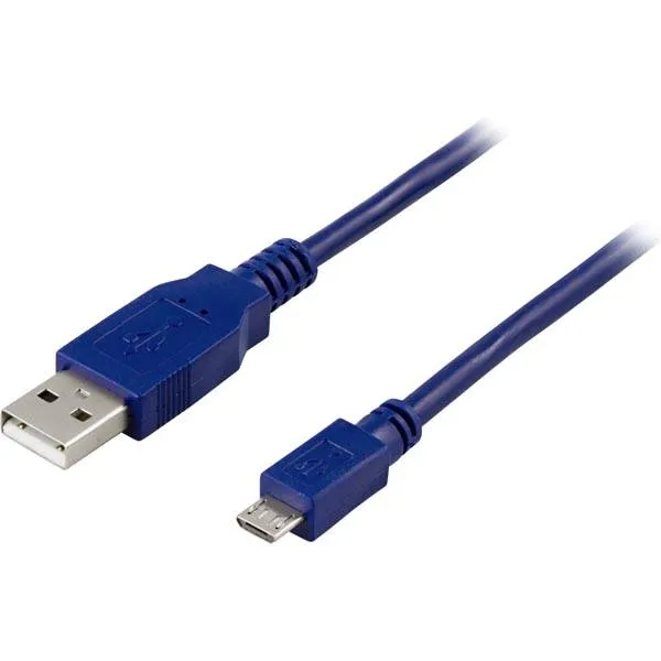 USB 2.0 kabel för laddning/dataöverföring