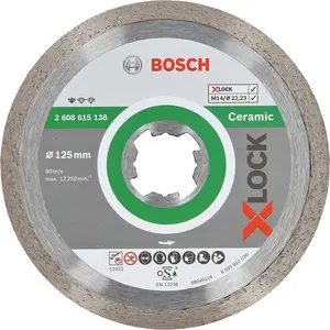 Bosch Standard for Ceramic Diamantkapskiva med X-LOCK 110 × 22,23 × 1,6 x 7,5 mm