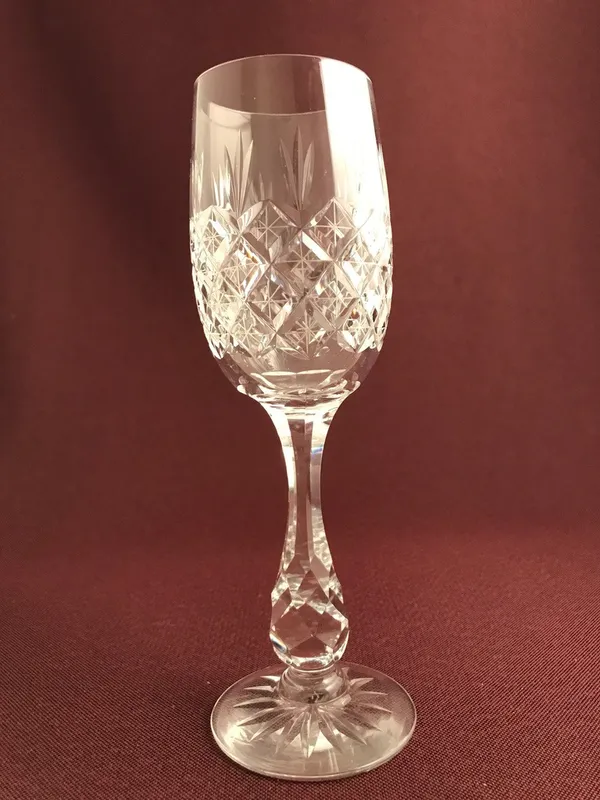 Kosta boda – Pompadour – Röd Vin glas – Fritz Kallenberg
