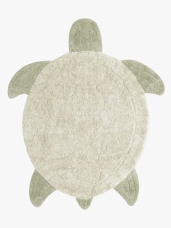 Lorena Canals Barnmatta Sea Turtle 110×130, Barnrum