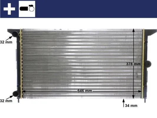 Kylare MAHLE CR 607 000S