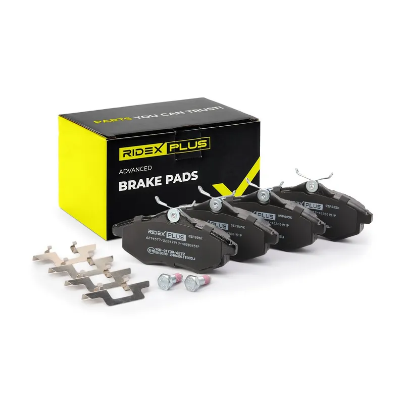Bromsbelägg RIDEX PLUS 402B0151P