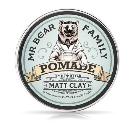 Mr Bear Pomade Matt Clay