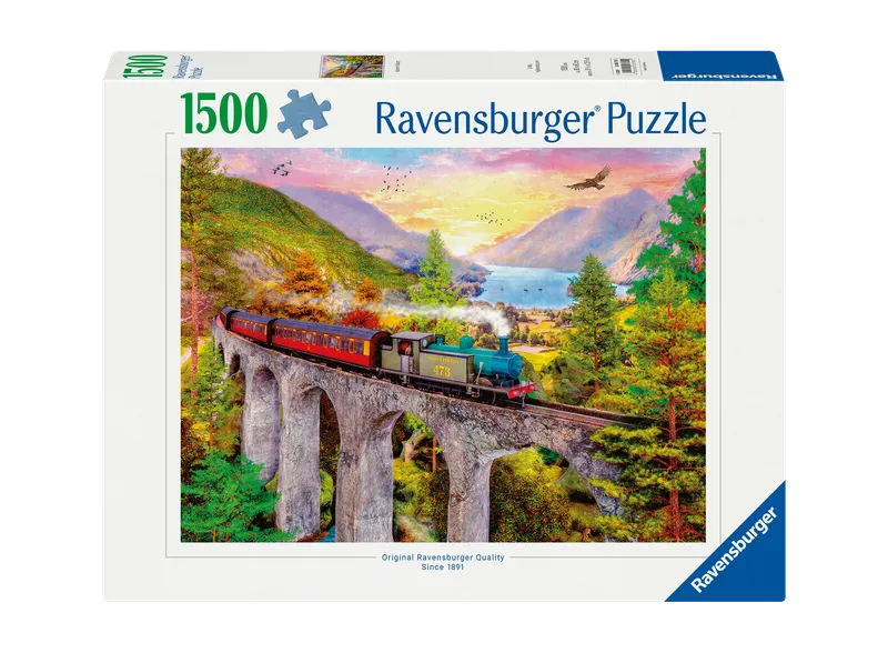 Pussel Autumn Viaduct 1500 bitar, Ravensburger