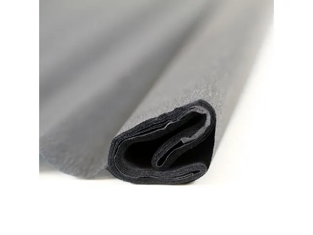 Kräppapper 2,5×0,5m Svart