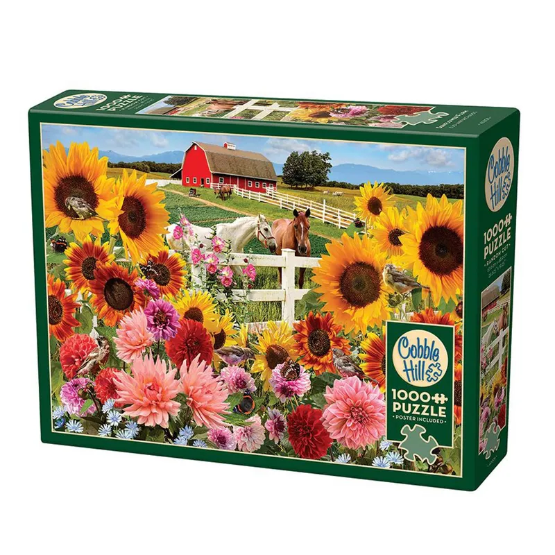 Pussel – Solrosfarm 1000 Bitar