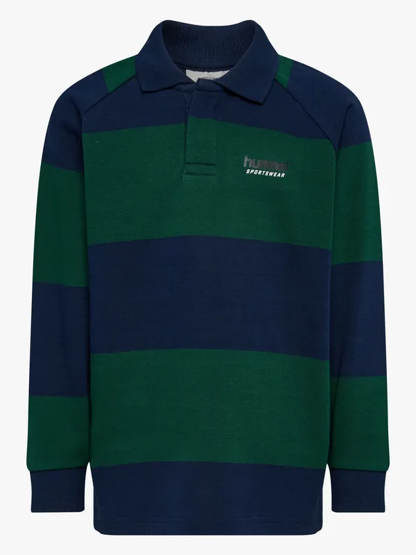 Hummel Loose Polotröja, Dress Blues, 104