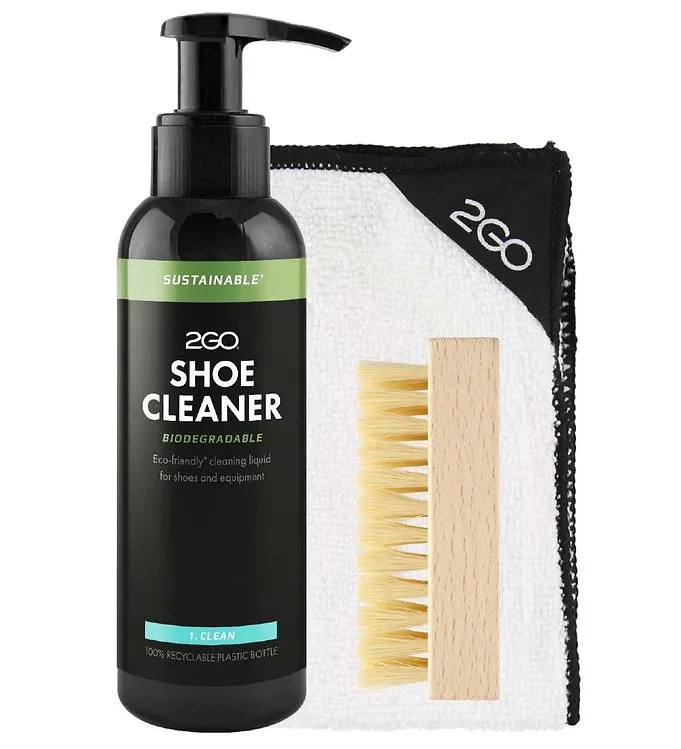 2GO Skovårdsset - 150 ml - Trin 1 - Shoe Cleaner