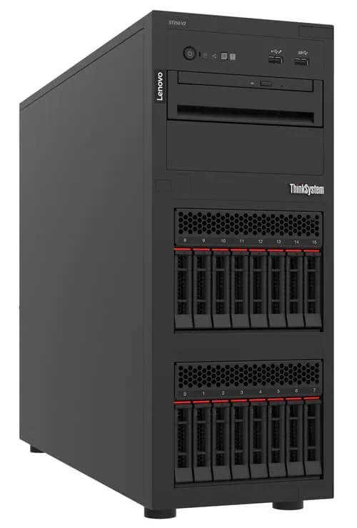 Lenovo Thinksystem St250 V2 Servrar 0 Gb Tower Intel Xeon E E-2356g 3,2 Ghz 32 Gb Ddr4-sdram 750 W