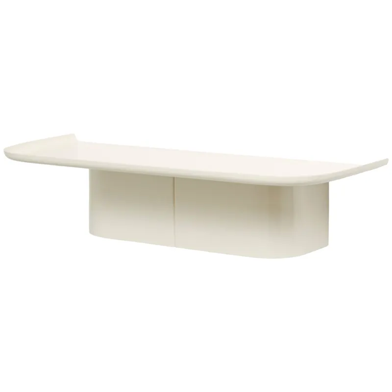 HAY Korpus hylla medium 4 krokar, cream