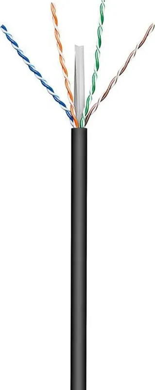 Microconnect Bulkkabel Nej Cat 6 100m Svart