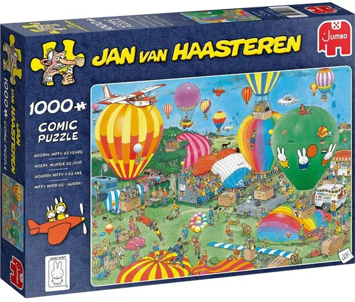Pussel – Miffy’s 65 års jubileum 1000 Bitar