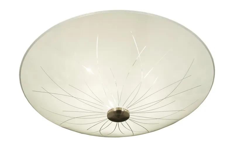 Aneta Nerine plafond, vit/stål 50cm