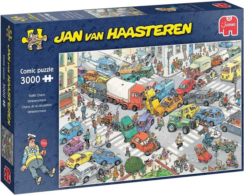 Pussel – Trafikkaos 3000 Bitar