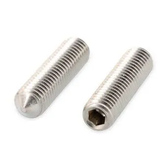 Schäfer & Peters 4027425 8 Stoppskruv MS6SS A4, ISO 4027 (DIN 914) M2.5 x 8 mm, 500-pack