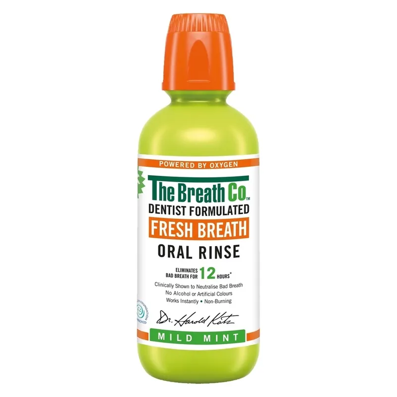 The Breath Co Munvatten Fresh Breath Mild Mint 500ml