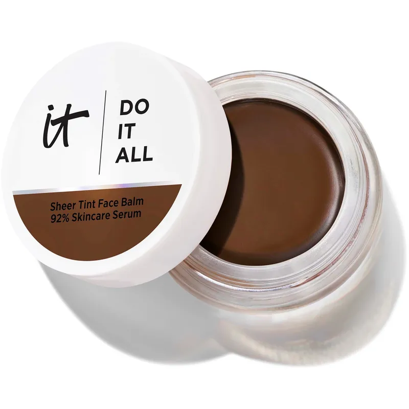 IT Cosmetics Do It All Sheer Tint Face Balm 615 Deep Neutral