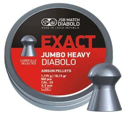 JSB Exact Jumbo Heavy 5.52mm – 1.175g – 500 st
