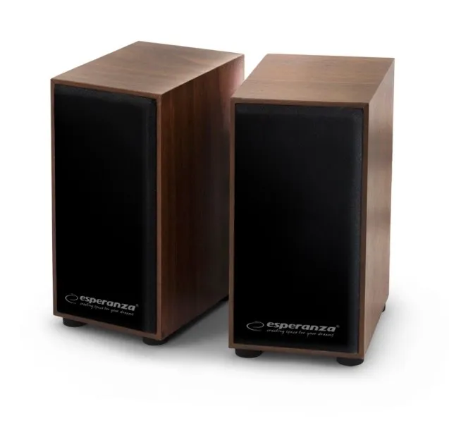 PC-högtalare ESPERANZA EP122 FOLK - 6W - USB - Brun