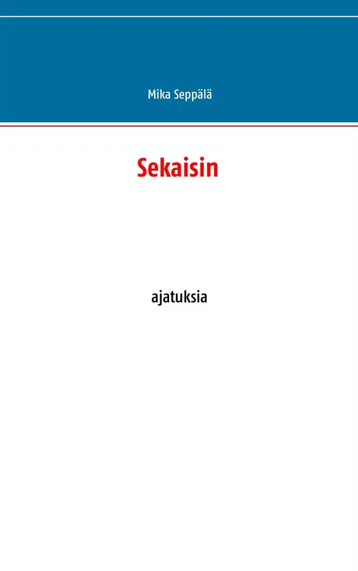 Sekaisin: ajatuksia, E-bok