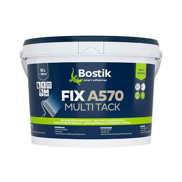 Bostik FIX A570 Multi Tack Fixeringslim 10 l
