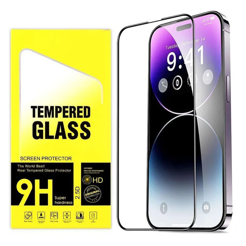 2st Härdat glas iPhone 14 Pro – Skärmskydd (#2534)