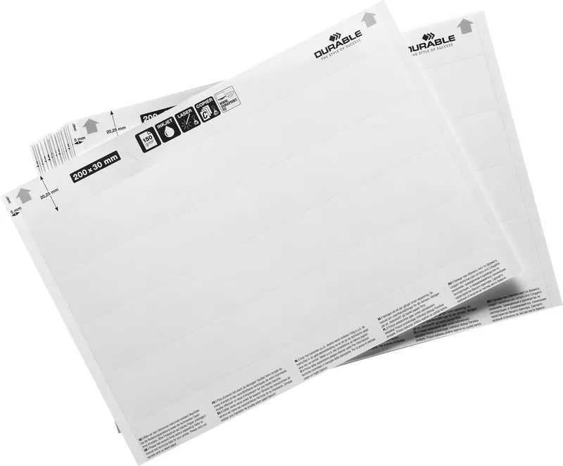 Etiketter 200×27 mm 80-pack