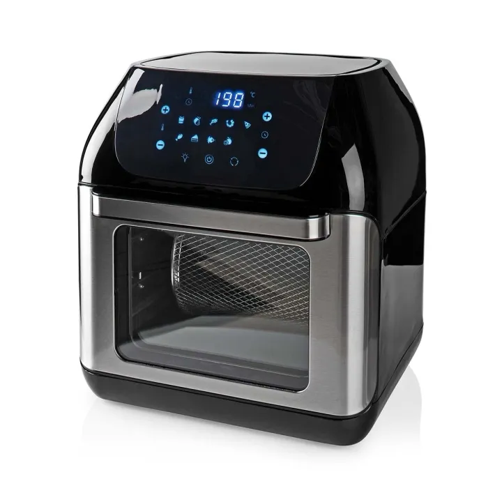Hot Air Fryer | 12 l | Timer: 60 min | Antall forhåndinnstilte programmer: 9 | Digitalt | Sort