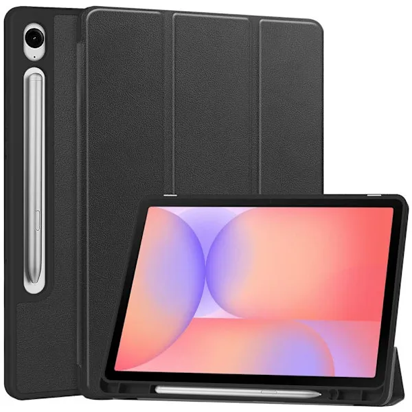 Slim Fit Cover Fodral Till Samsung Galaxy Tab S10 Lite – Svart