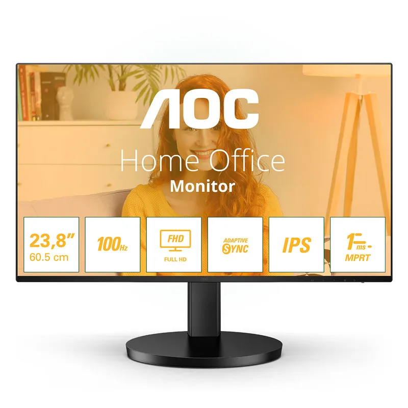 24″ Aoc 24B3HA2 - 1920X1080 (Fhd) - 100HZ - Ips