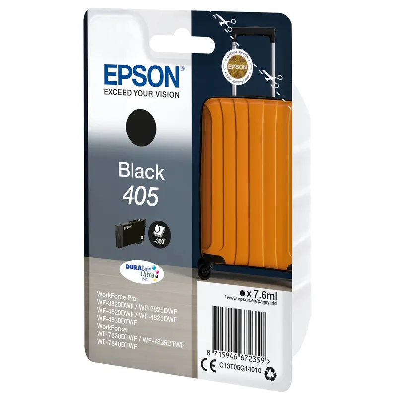 Epson Singlepack Black 405 Durabrite Ultra Ink