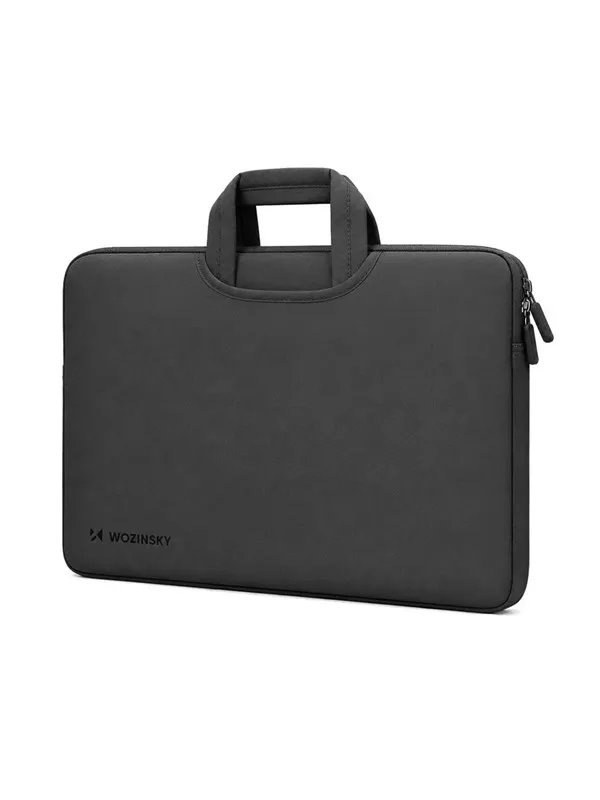 Wozinsky WNT-15B 15.6″ Laptop Bag with Retractable Neoprene Handle - Black