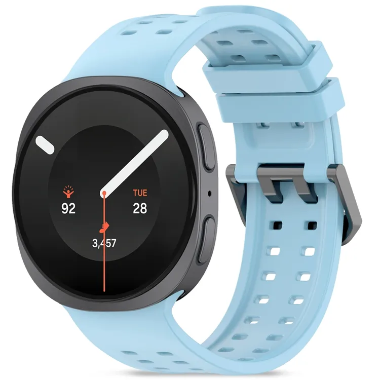 Tech-Protect Silicone Air Strap for Samsung Galaxy Watch 8/9 - 40/44/46mm - Blue