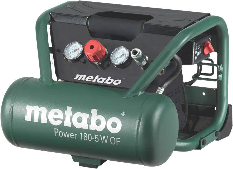 Metabo Power 180-5 W OF Kompressor med 5 liters behållare